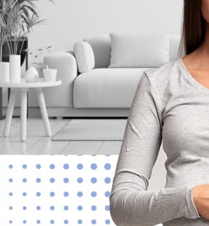 Pregnant person with medication
